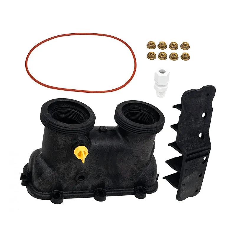 Raypak Inlet/Outlet Header Complete 011594F 1