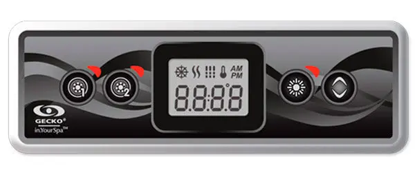 Gecko In.K300 Control Panel 0607-008040 1