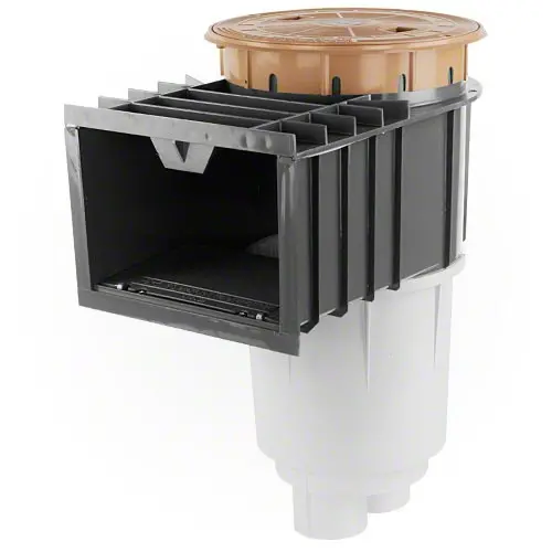 Sta-Rite U-3 Skimmer With Float Valve 08650-3403E - Concrete Pools - Tan 1