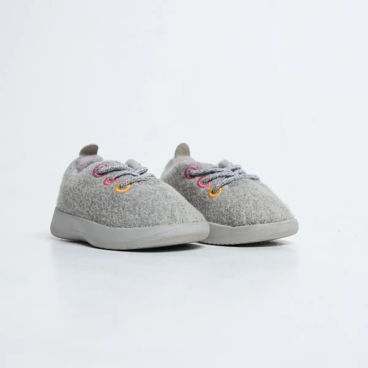 Smallbirds Wool Runners - Limited Edition : Grey ( Creem Sole ) 5