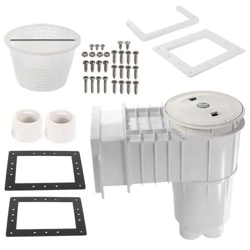 Sta-Rite U-3 Skimmer 09655-1404 - Vinyl Pools - White 1