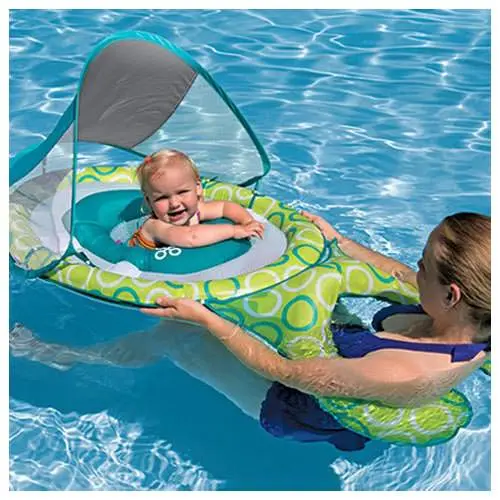 Swimways Mommy And Me Baby Spring Float With Canopy 1