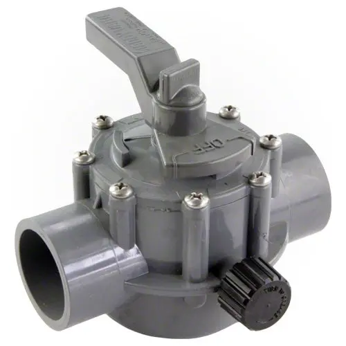 Jandy 1.5" -  2" Gray 2-Port Valve 1157 1