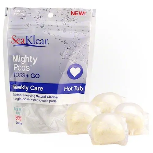 Seaklear Mighty Pods Weekly Hot Tub Care 1