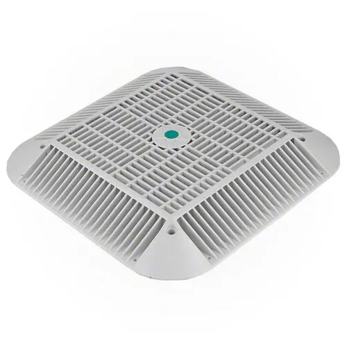 Aquastar 12" Retrofit Suction Outlet Cover - Light Gray 1