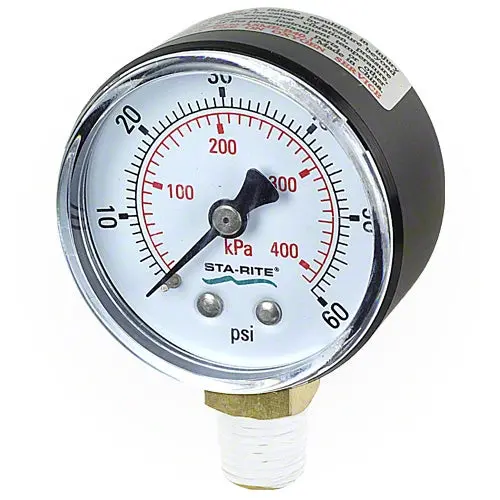 Pentair Pressure Gauge 15060-0000T 1