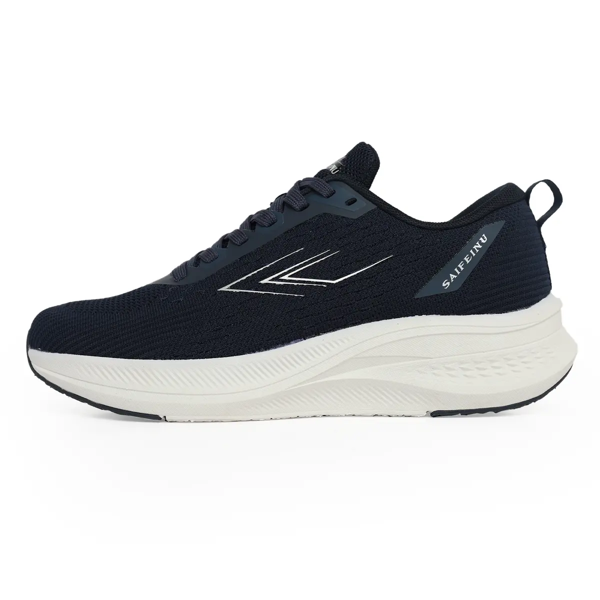Saifeinu - Men's Flexrun Comfort Shoes – Navy (Free Socks & Laces) 1