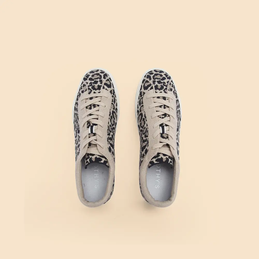 Rothy - Women - Lace Up Sneakers - Desert Cat 1