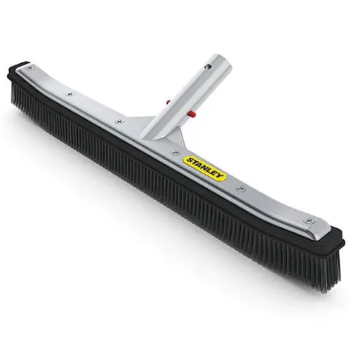 Stanley Pooltec Dlx 18" Aluminum Pool Brush 1