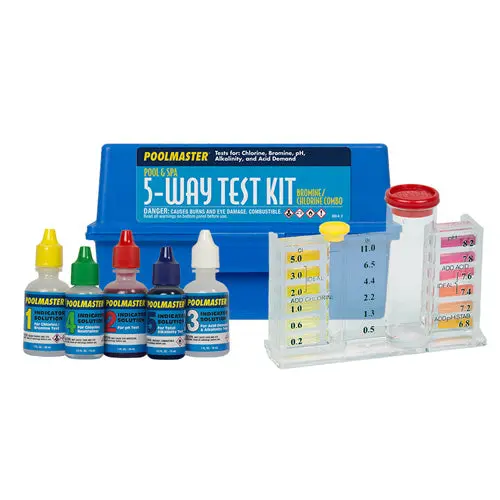 Poolmaster Premier Deluxe 5-Way Test Kit 1