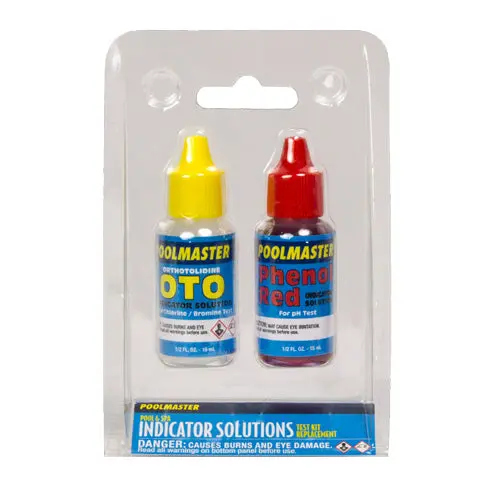 Poolmaster Oto And Phenol Red Indicator Solutions - 1/2 Oz 1