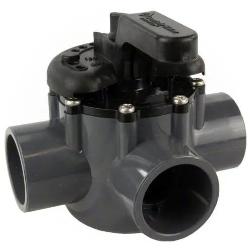 Pentair 3 Way Pvc Valve 1.5" X 2" 263037 1