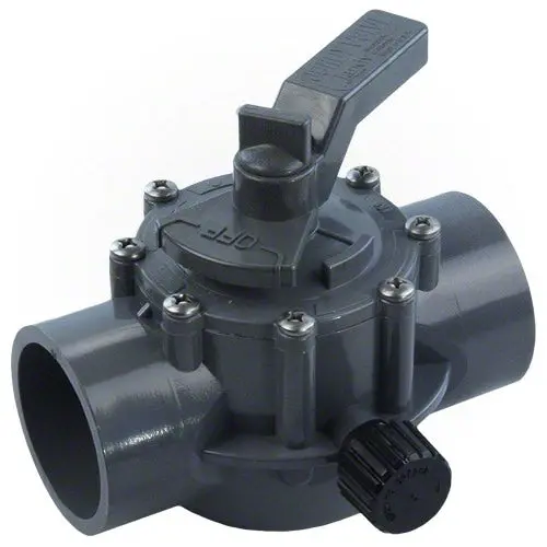 Jandy 2" -  2.5" Gray 2-Port Valve 2876 1