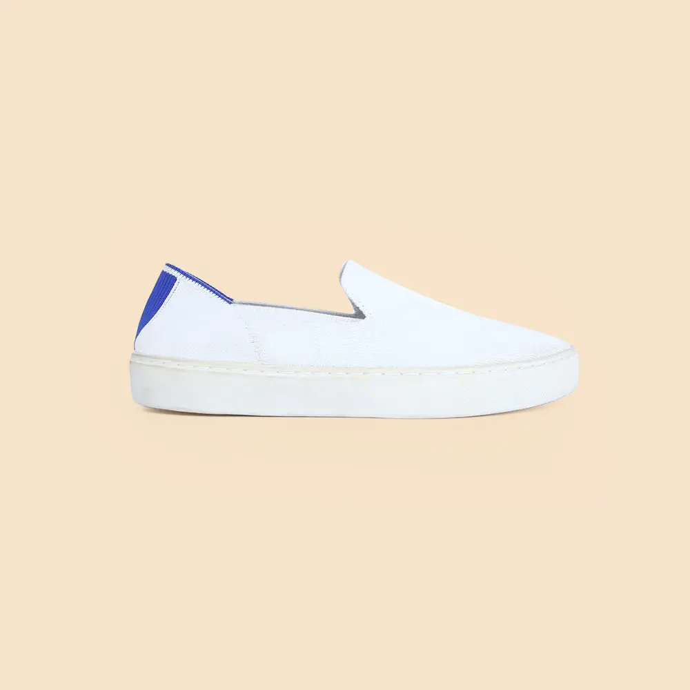Rothy - Women - The Original Slip On Sneaker - White Ex 2