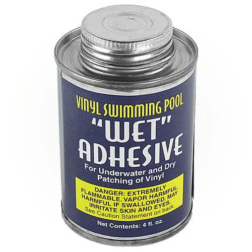 Poolmaster Vinyl Swimming Pool Adhesive "Wet" - 4 Oz. 1