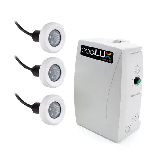 S.R. Smith Poollux 60 Watt Power Kit - 3 Lights 1