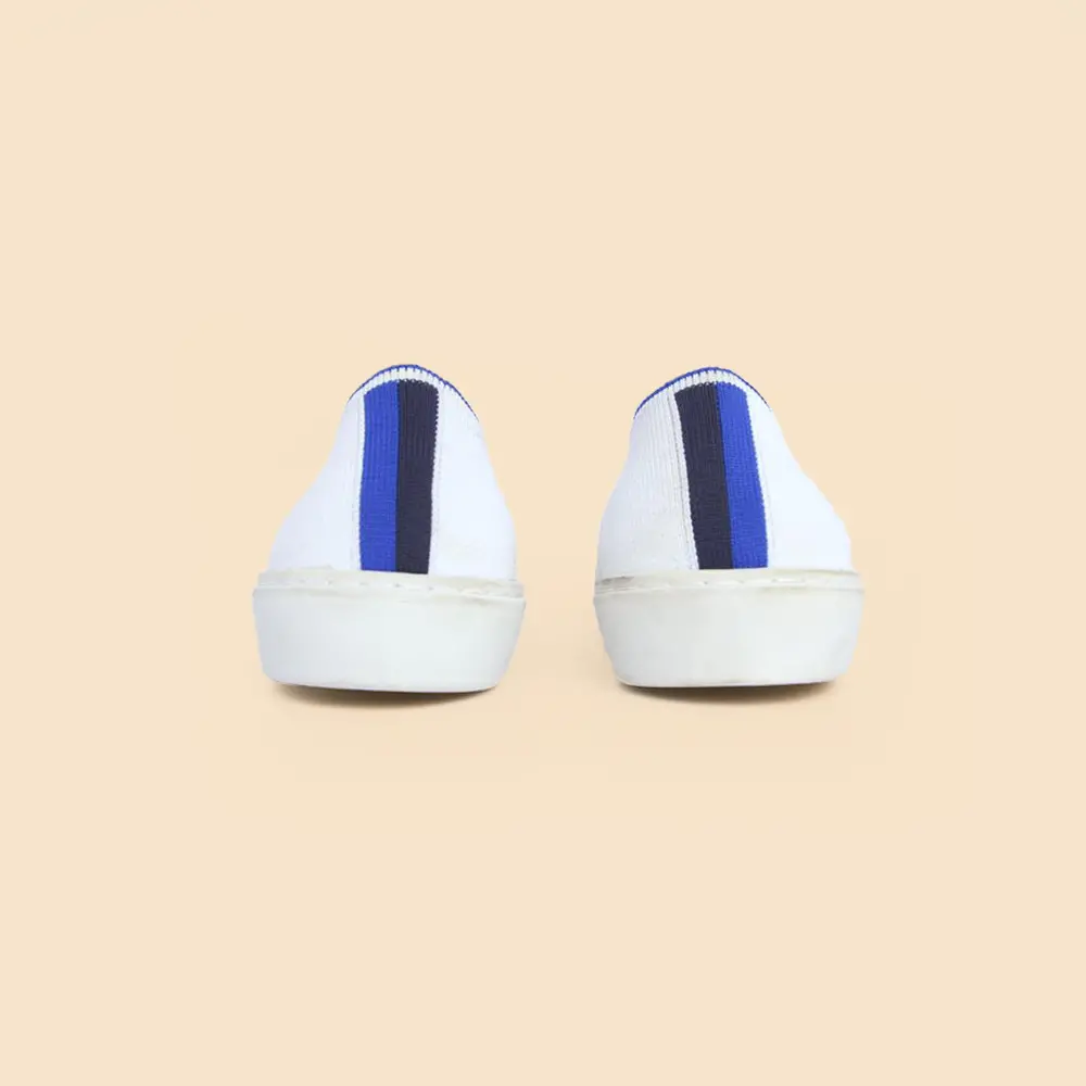 Rothy - Women - The Original Slip On Sneaker - White Ex 3
