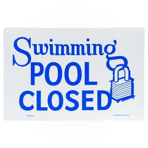Poolmaster Pool Closed Sign 40333 1