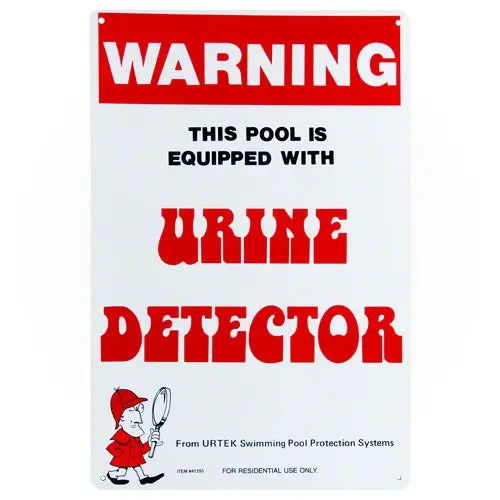 Poolmaster Urine Detector Sign 41350 1