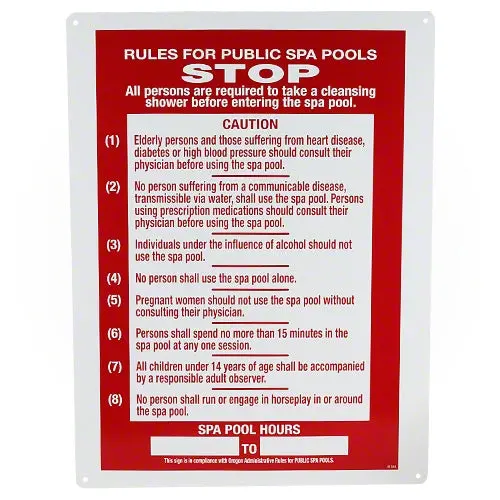 Poolmaster Rules For Public Spa Pools 41384 1