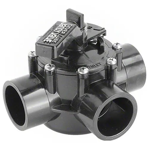 Jandy 1.5" -  2" Never Lube 3-Port Valve 4715 1