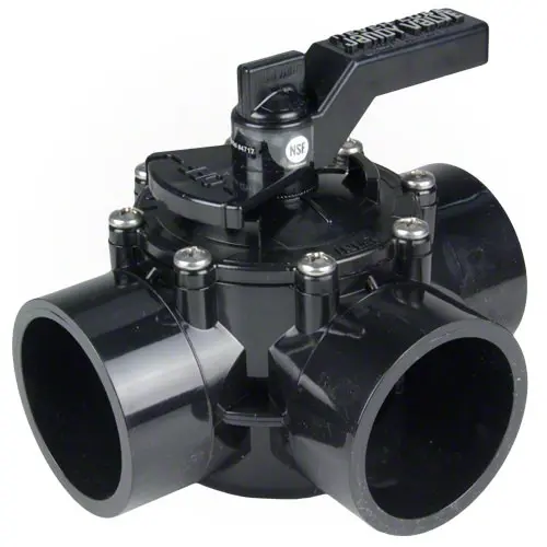 Jandy 2" -  2.5" Never Lube 3-Port Valve 4717 1