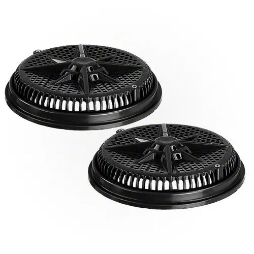 Pentair Starguard Main Drain Cover With Long Ring 500141 - Black - Two Pack 1