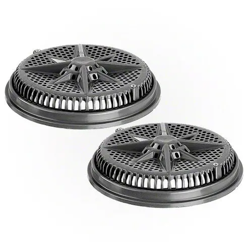 Pentair Starguard Main Drain Cover With Long Ring 500142 - Dark Gray - Two Pack 1