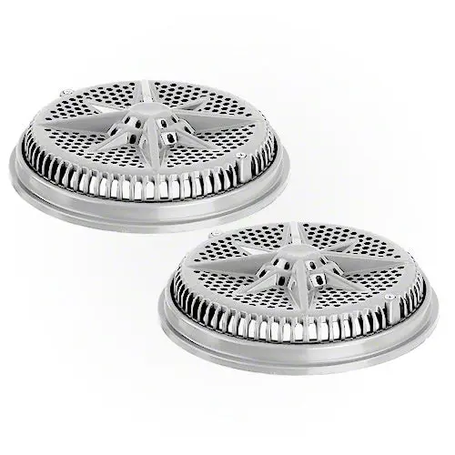 Pentair Starguard Main Drain Cover With Long Ring 500143 - Gray - Two Pack 1