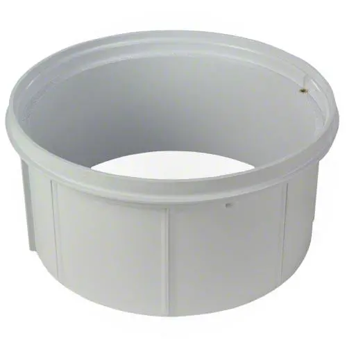 Pentair Bermuda Skimmer Vinyl Pool Deck Collar 516259 - White 1