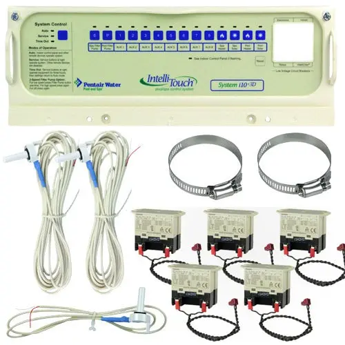 Pentair Intellitouch I10+3D Pool And Spa Dual Equipment Personality Kit 521222 1