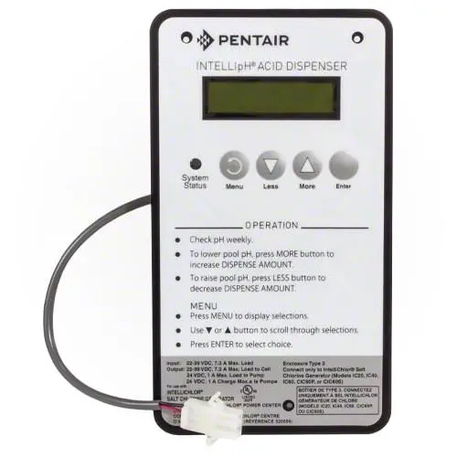 Pentair Intelliph Faceplate And Pcba 521513 1