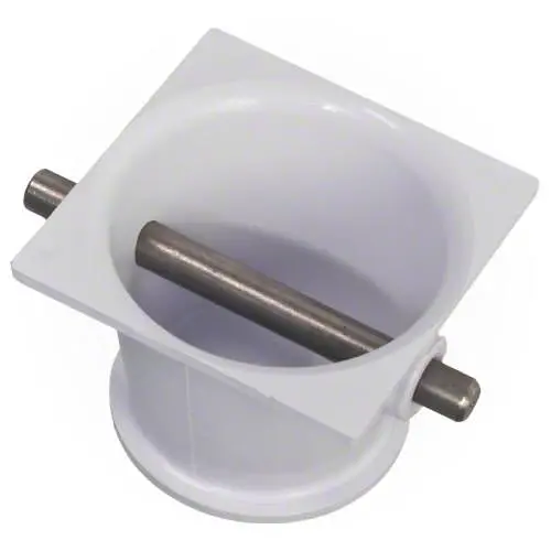 Pentair Anchor Cup With Stainless Steel Bar 542044 - White 1