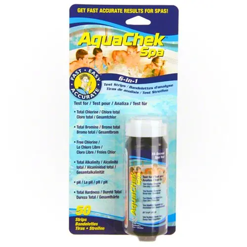 Aquachek 6-In-1 Spa Test Strips 1