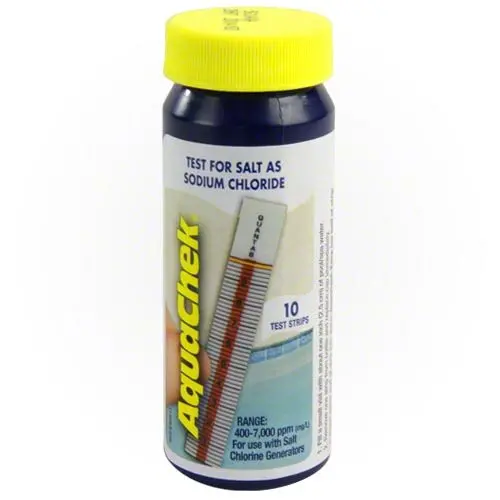 Aquachek White Salt Test Strips - 10 Pack 1
