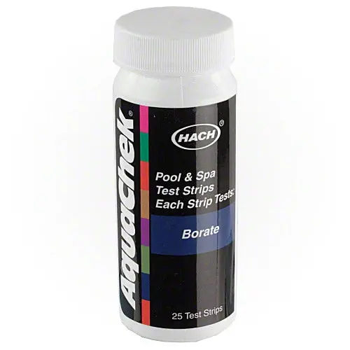 Aquachek Pro Borate Test Strips - 25 Strips 1