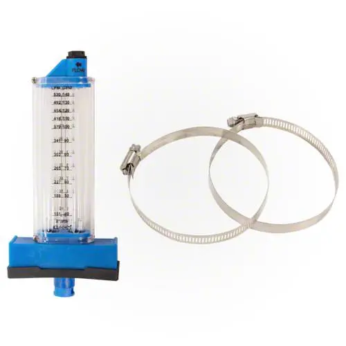 Rola-Chem Top-Mount Flow Meter - 2" Plumbing 1