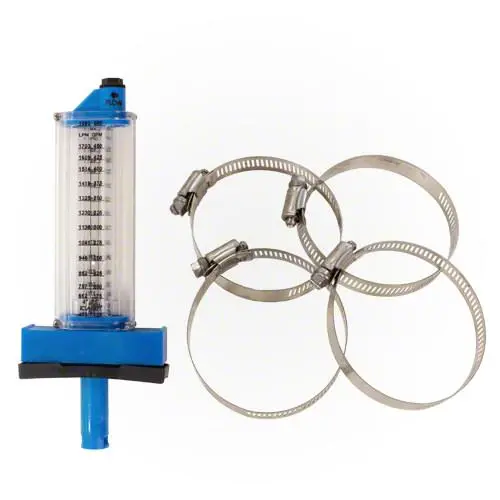 Rola-Chem Top-Mount Flow Meter - 4" Plumbing 1