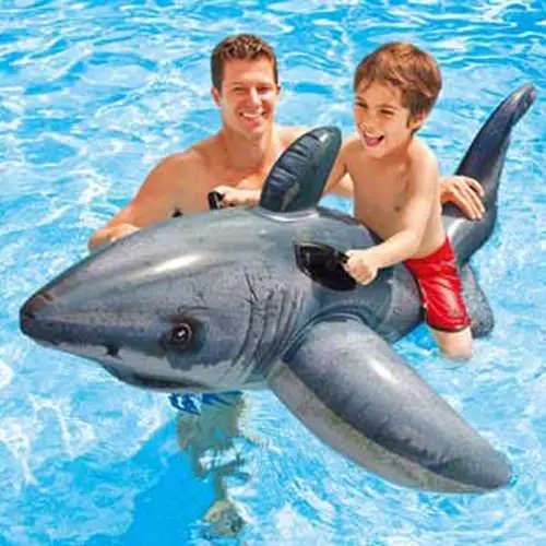 Intex Great White Shark Ride-On 1
