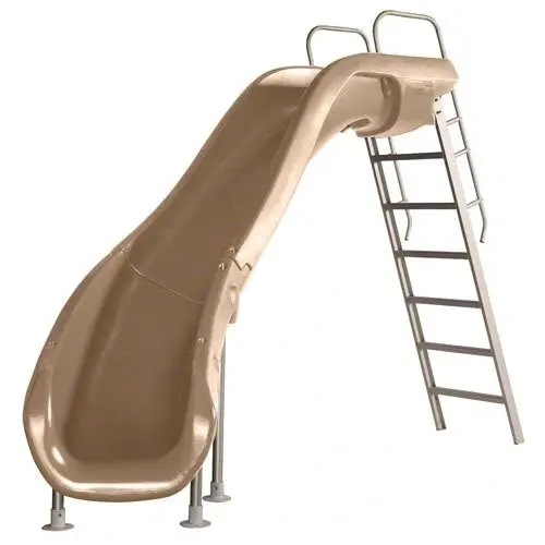 Sr Smith Rogue 2 Pool Slide - Taupe - Left Curve 1