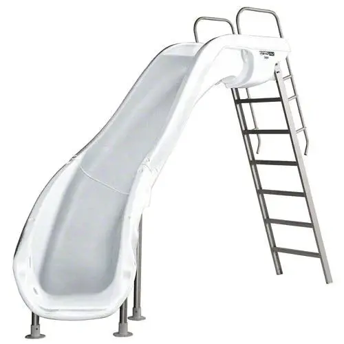 Sr Smith Rogue 2 Pool Slide - White - Left Curve 1