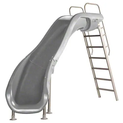 Sr Smith Rogue 2 Pool Slide - Gray - Left Curve 1