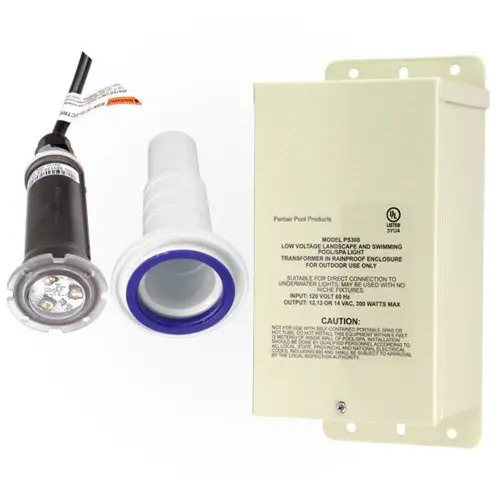 Pentair Globrite Led Light Combo 619993 - 100 Foot Cord - Gunite Pools 1