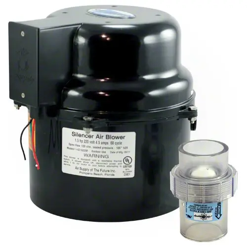 Silencer 1 Hp 120V Air Blower - 6310141 1