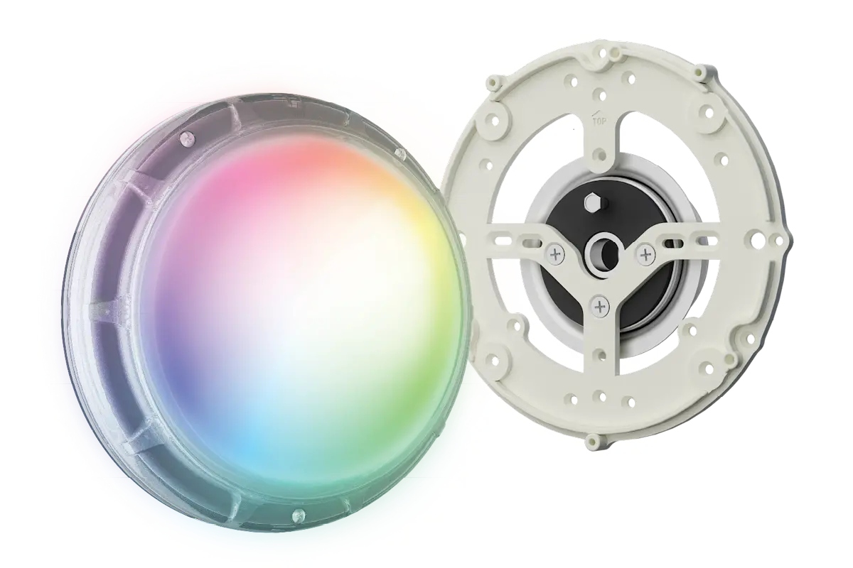 Pal Treo Sonar Retro Surface Mount Multi Color Light 64-Pal-Ral-150 | 150 Foot Cord 2