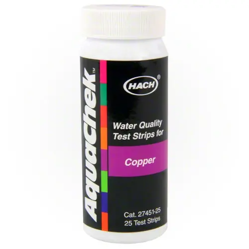 Aquachek Copper Test Strips 1