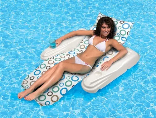 Poolmaster Rio Sun Adjustable Floating Chaise Lounge 70739 1