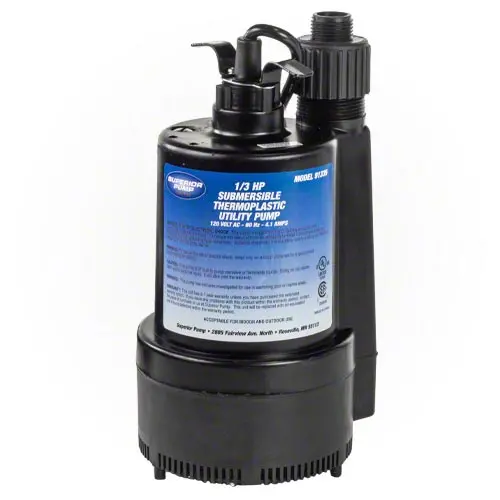 Superior Pump 1/3 Hp Submersible Pump 2