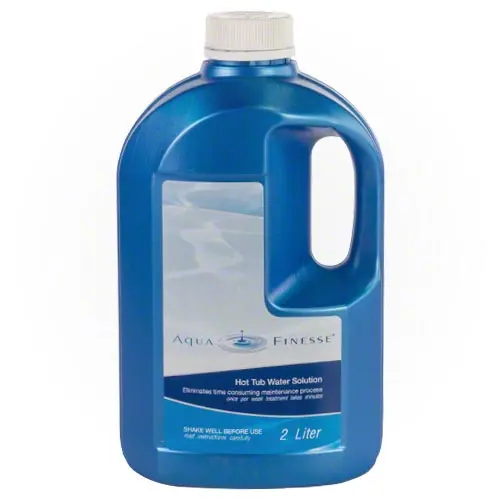 Aquafinesse Hot Tub Water Solution - Two Liter 1