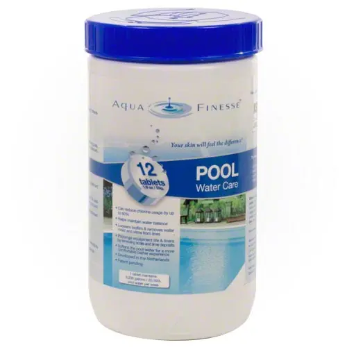 Aquafinesse Pool Water Care Tablets - 12 Tablets 1